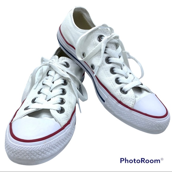 Converse Shoes | Converse Ctas Chuck Taylor Low Top Canvas Sneakers Womens  Shoes 7 375 White | Poshmark